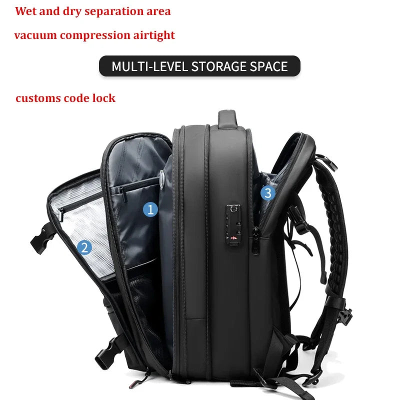 Compression Travel Backpack / Carryon - by Teli Viva